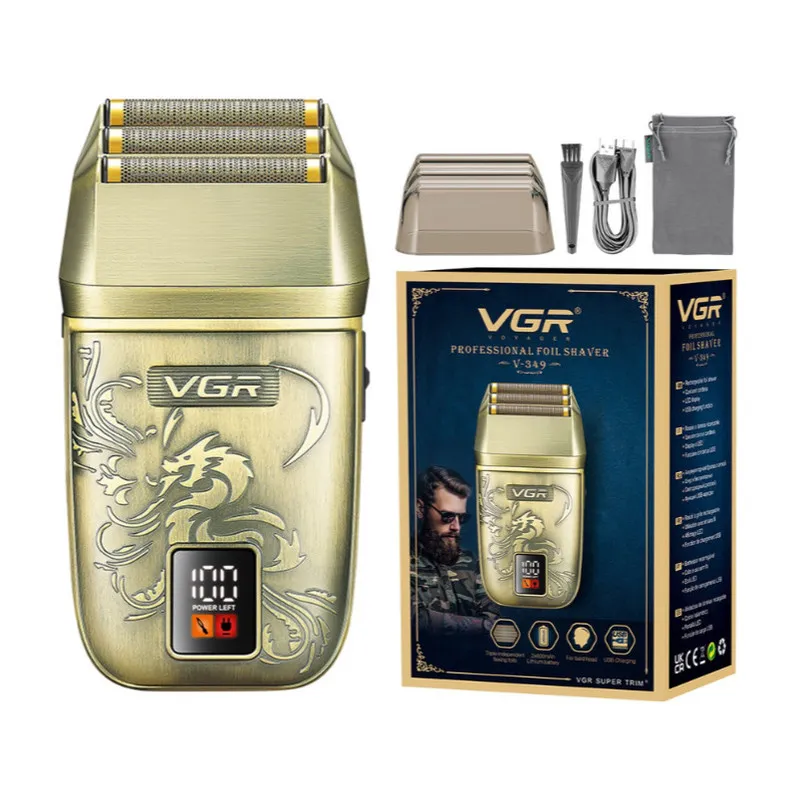 ماشین اصلاح موی سر و صورت وی جی ار مدل V-349 - تصویر 4