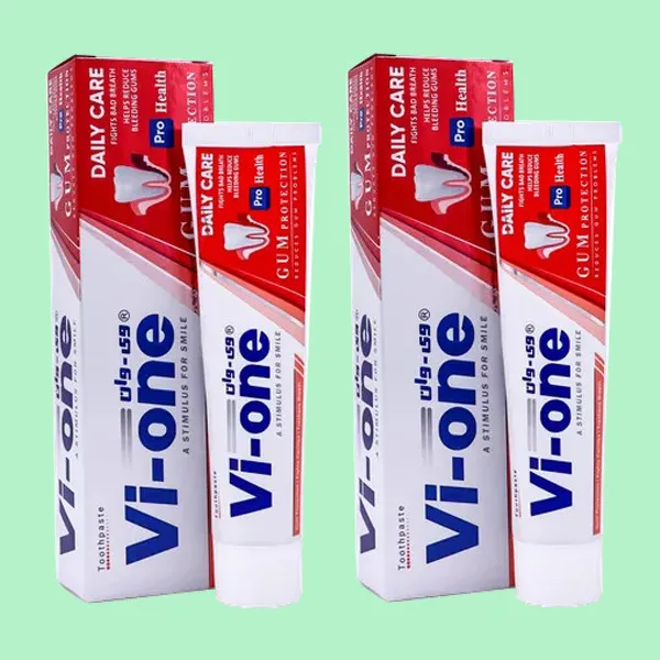 خمیر دندان وی وان مدل GUM Protection حجم 90 میلی لیتر مجموعه 2 عددی - تصویر 2