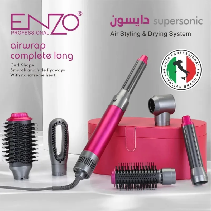 سشوار برس دار حالت دهنده انزو پروفیشینال مدل EN-4133 - تصویر 4