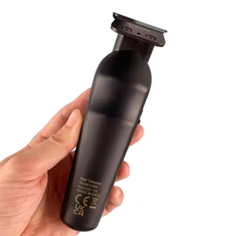 ماشین اصلاح موی سر و صورت وی جی آر مدل V-995 با تیغه کربن استیل، باتری لیتیوم یون 2000 میلی‌آمپر ساعت، شارژ USB، قابلیت تنظیم سرعت و طراحی ارگونومیک و سبک - تصویر 5