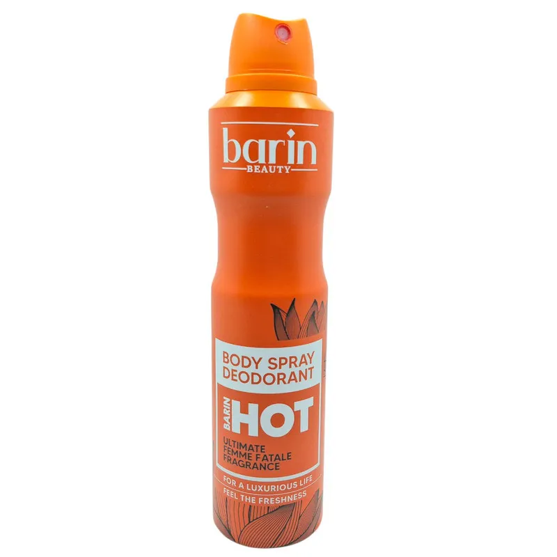 اسپری بدن بارین بیوتی مدل HOT حجم 250 میلی لیتر - تصویر 2
