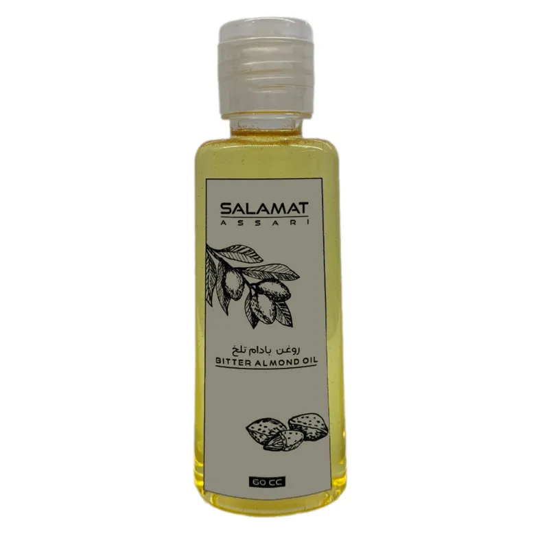 روغن بادام تلخ مدل 01 حجم 60 میلی لیتر