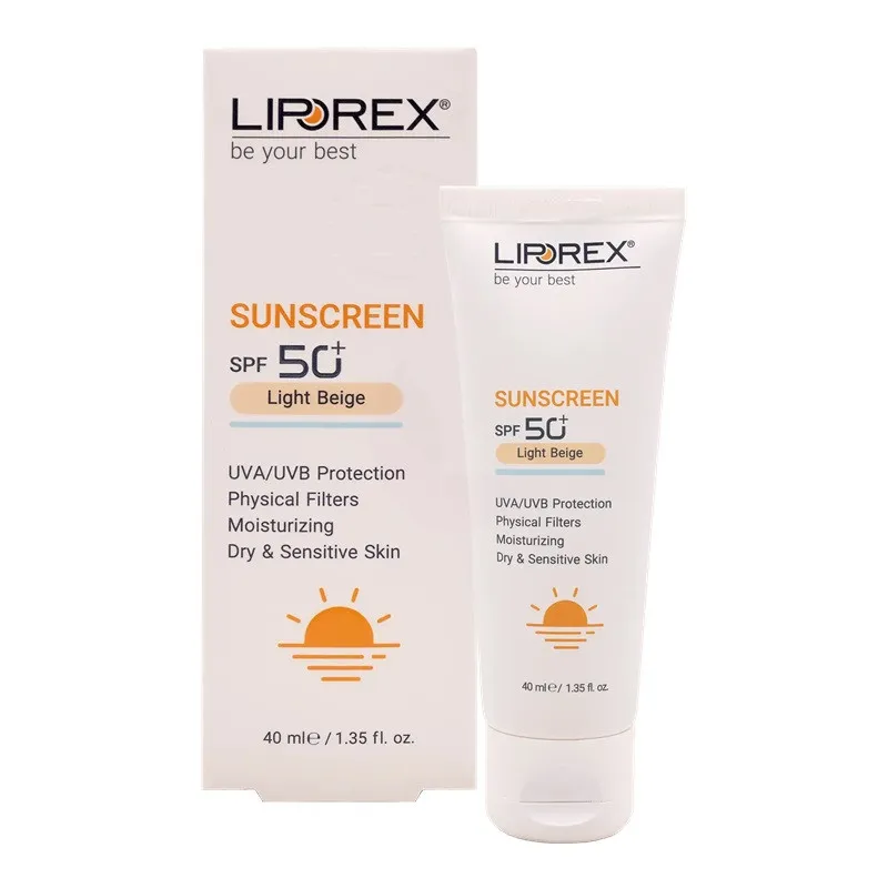 کرم ضد آفتاب رنگی لیپورکس SPF 50 مدل L-D Moisturizing مناسب پوستهای خشک و حساس حجم 40 میلیلیتر - تصویر 2