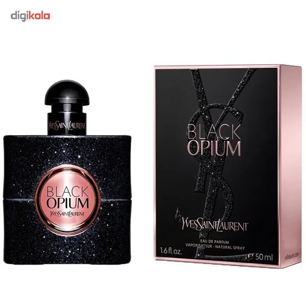 ادو پرفیوم زنانه ایو سن لوران مدل Black Opium حجم 50 میلی لیتر - تصویر 3