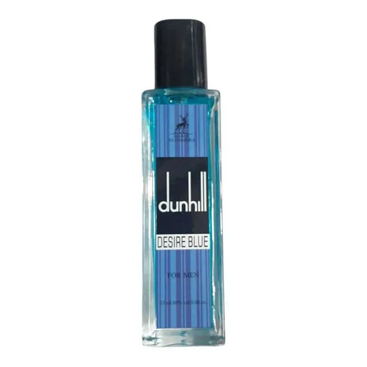 عطر جیبی الحمبرا مدل Dunhill Desire Blue حجم 35 میلی لیتر - تصویر 2