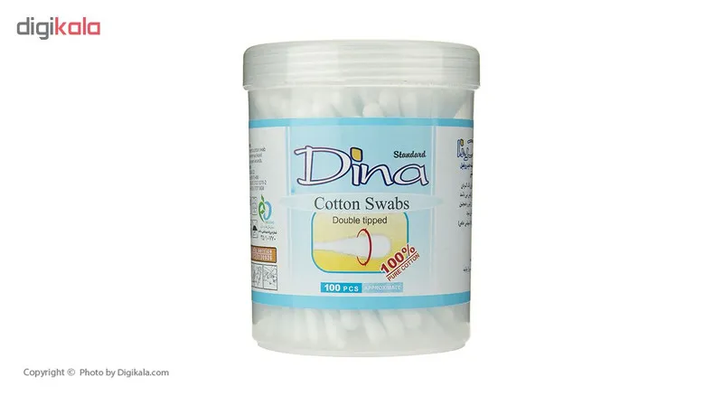 گوش پاک کن دینا مدل B-001 بسته 100 عددی - تصویر 2