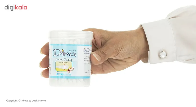 گوش پاک کن دینا مدل B-001 بسته 100 عددی - تصویر 4