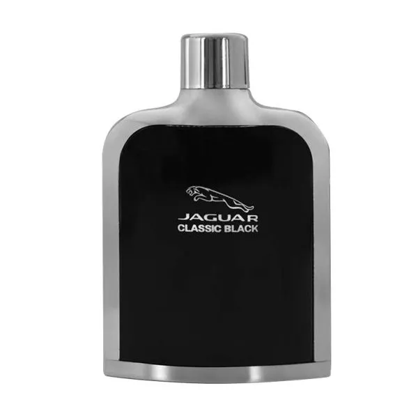 ادو تویلت مردانه جگوار مدل Classic Black با رایحه تلخ حجم 100 میلی لیتر