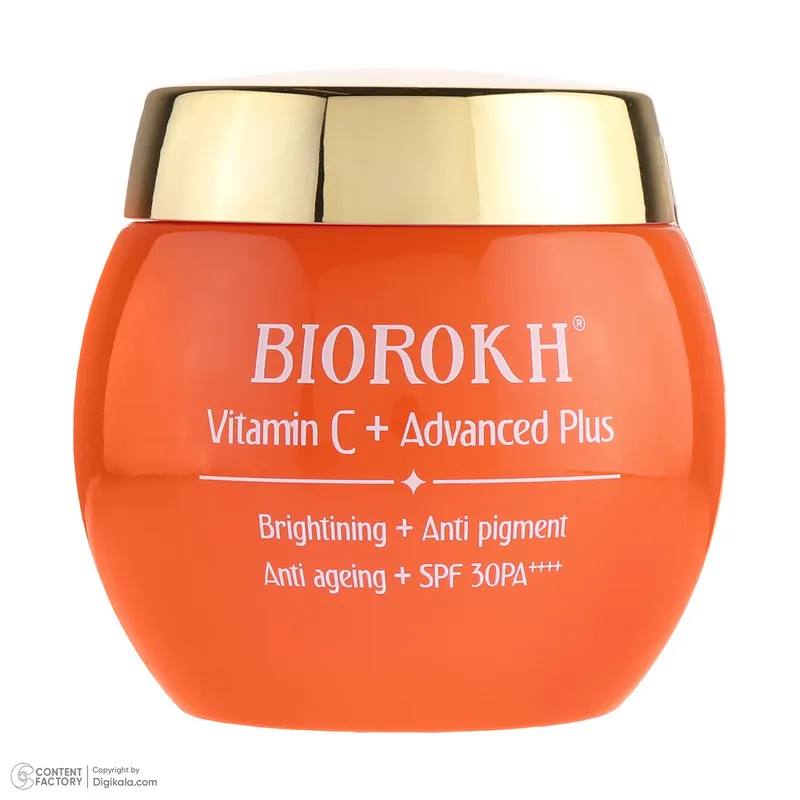 کرم مرطوب کننده بایورخ مدل Vitamin C مناسب برای انواع پوست وزن 120 گرم - تصویر 3
