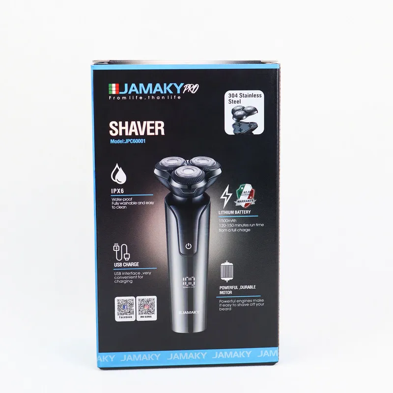 ماشین اصلاح موی صورت شارژی جاماکی مدل JPC60001 - تصویر 6