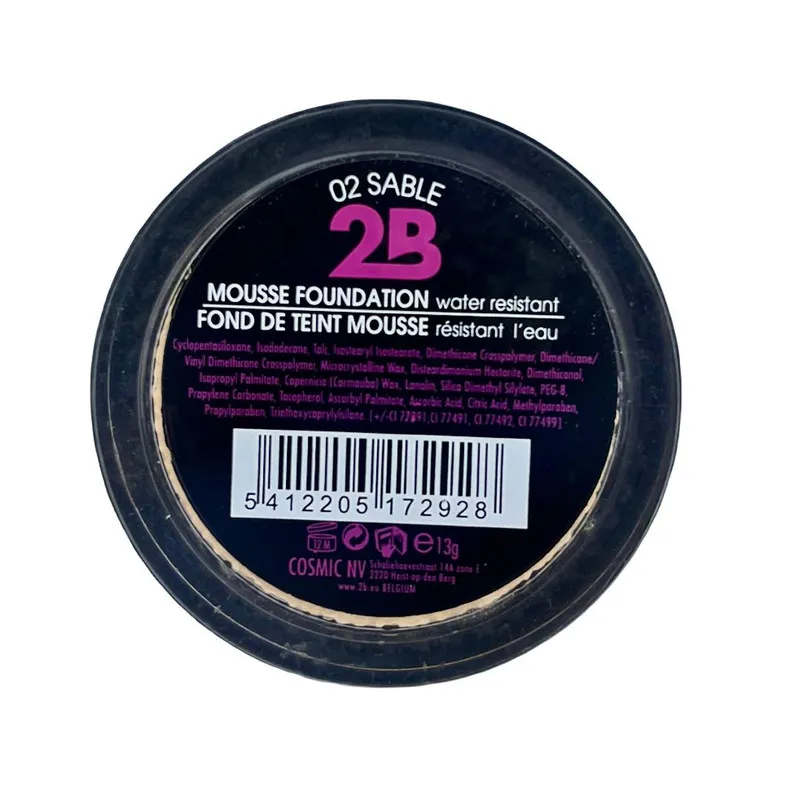 کرم پودر موس توبی مدل sable شماره 02 حجم 13 میلی لیتر - تصویر 5