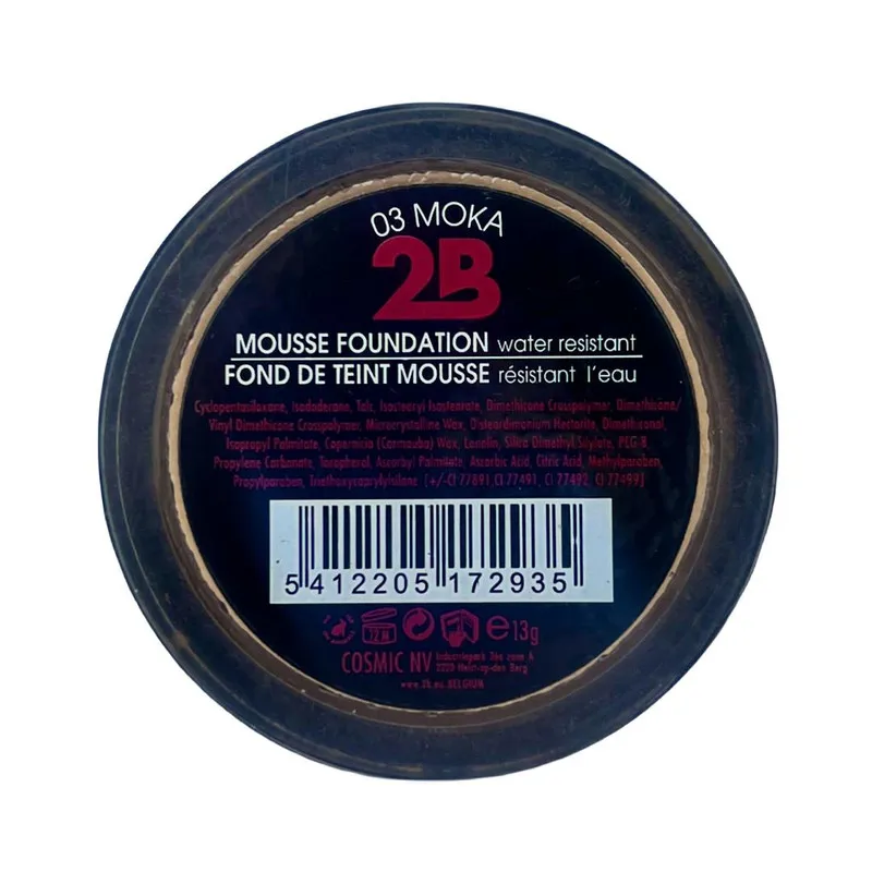 کرم پودر موس توبی مدل MOKA شماره 03 حجم 13 میلی لیتر - تصویر 3