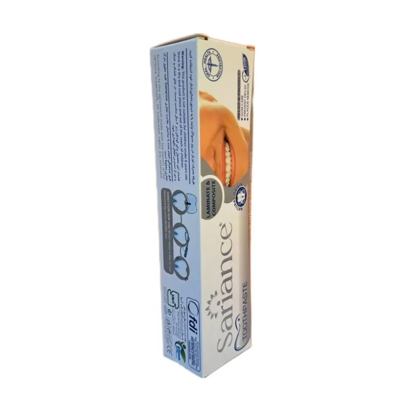 خمیر دندان ساری انس مدل LAMINATE حجم 100 میلی لیتر - تصویر 2