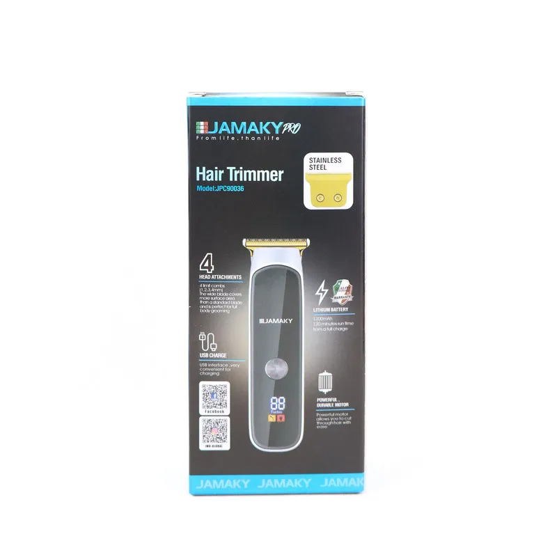 ماشین اصلاح موی سر و صورت شارژی جاماکی مدل JPC90036 - تصویر 4