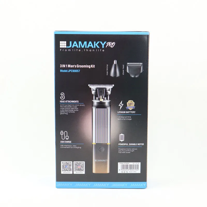 ماشین اصلاح موی سر و صورت شارژی جاماکی مدل JPC90057 - تصویر 4