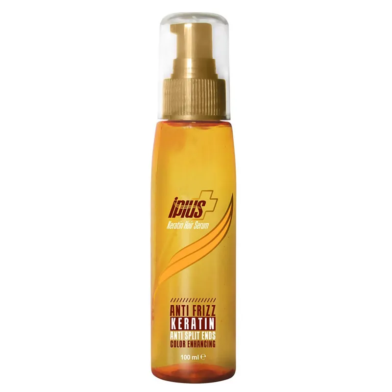 سرم مو آی پلاس مدل KERATIN حجم 100 میلی لیتر