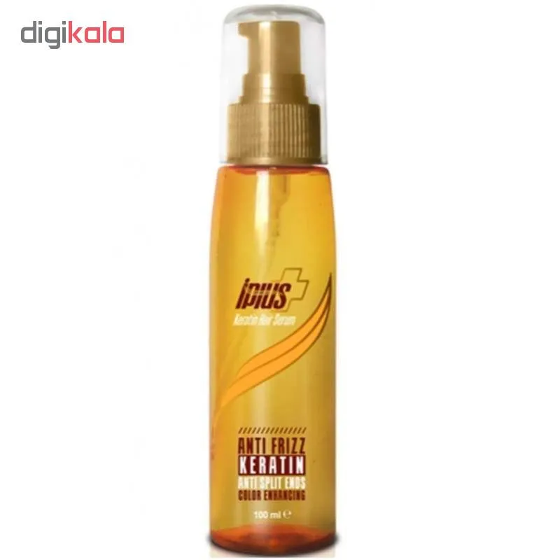 سرم مو آی پلاس مدل KERATIN حجم 100 میلی لیتر - تصویر 2