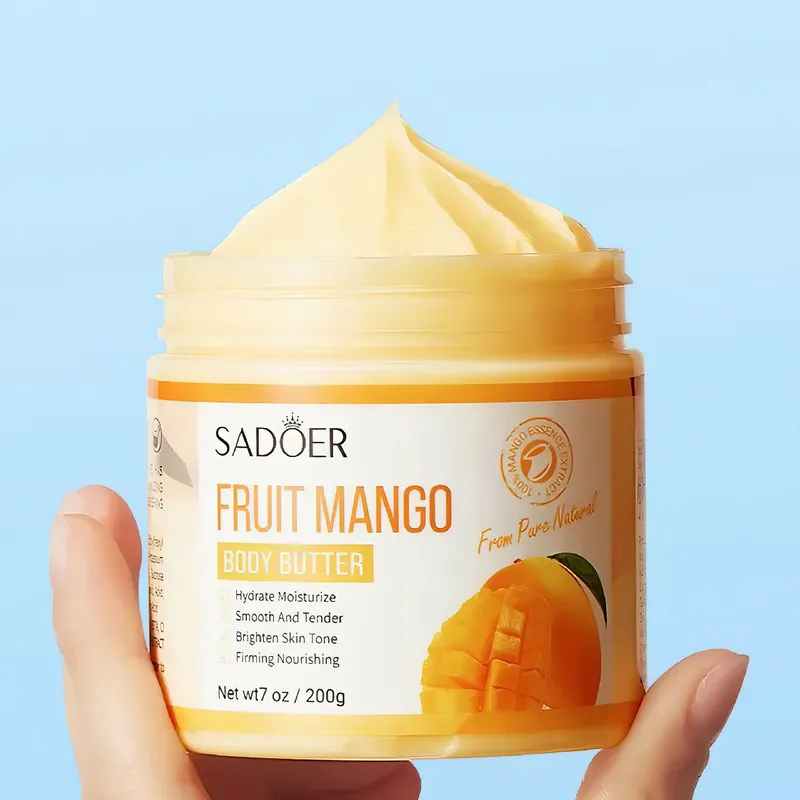 کره بدن سادور مدل Mango وزن 205 میلیلیتر مرطوبکننده سبک با خواص آنتیاکسیدانی و ضدالتهابی، مناسب انواع پوست، ترمیمکننده و ضد خشکی پوست، دارای اسیدهای چرب اشباع شده و ترکیبات تریترپن - تصویر 2