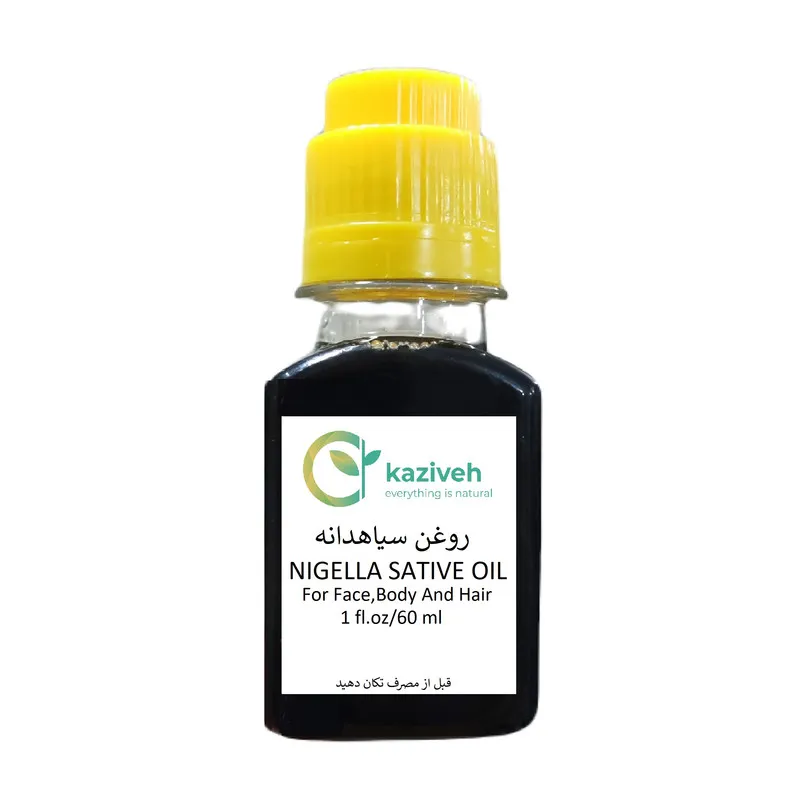 روغن سیاهدانه کازیوه مدل سنتی - 60 میلی لیتر - تصویر 2