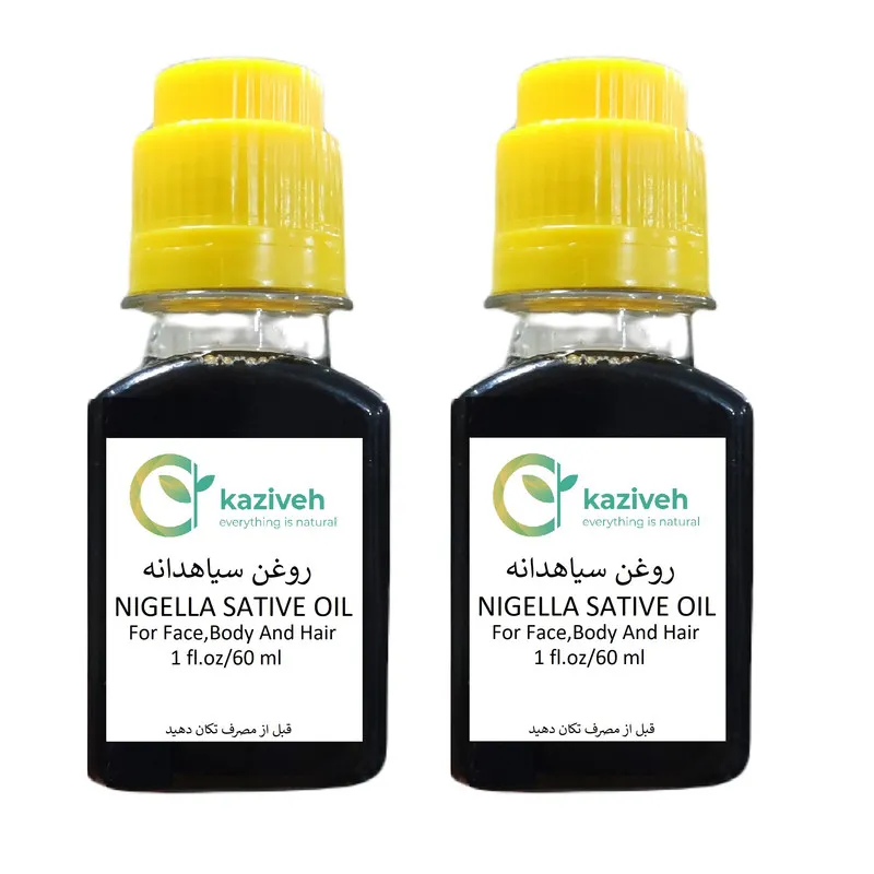 روغن سیاهدانه کازیوه مدل 01 - 60 میلی لیتر بسته 2 عددی - تصویر 2