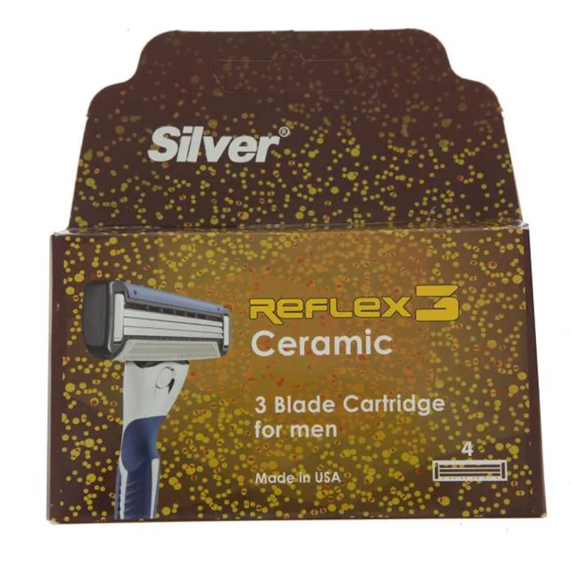 خود تراش سیلور مدل Reflex3 به همراه تیغ یدک بسته 4 عددی - تصویر 5