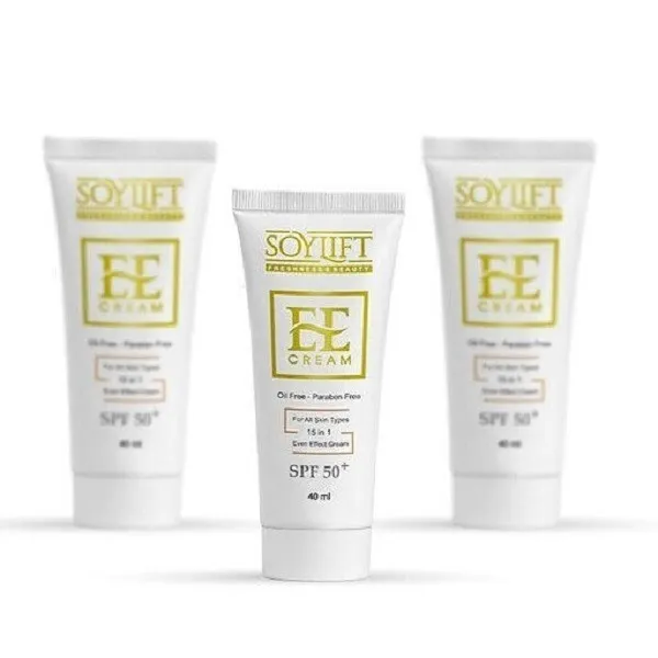 کرم ضد آفتاب رنگی سویلیفت SPF 50 مدل Even effect ‌کد 104مناسب انواع پوست حجم 40 میلی‌لیتر - تصویر 2