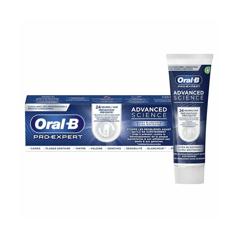 خمیر دندان اورال بی مدل Extra Whitening حجم 75 میلی لیتر - تصویر 2