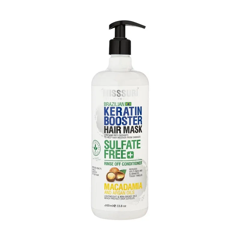 ماسک مو میسوری مدل KERATIN BOOSTER حجم 400 میلی لیتر - تصویر 2