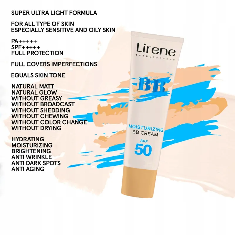 کرم پودر BB لایرن مدل Fusion Water شماره 01 حجم 30 میلی لیتر - تصویر 4