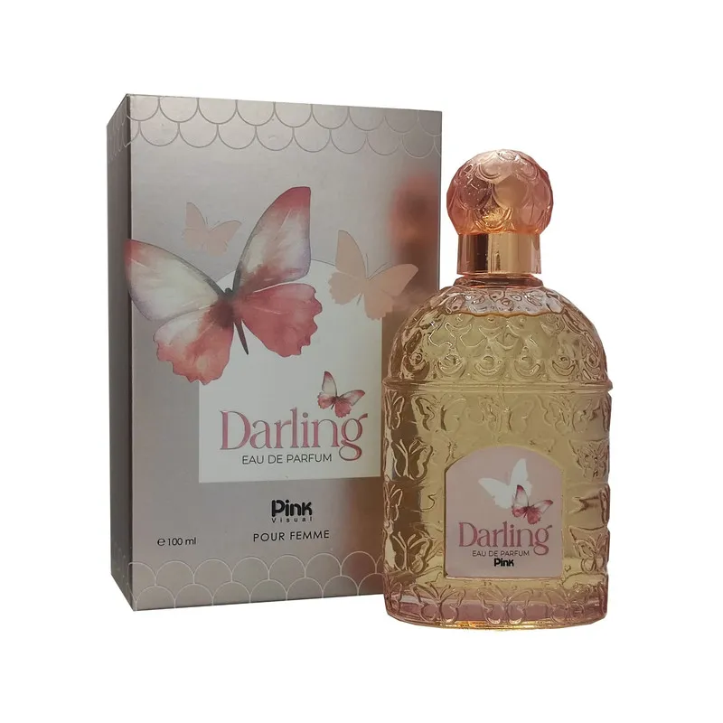 ادوپرفیوم زنانه پینک ویژوآل مدل Darling با رایحه معتدل حجم 100 میلیلیتر - تصویر 2