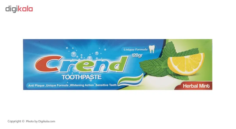 خمیر دندان کرند مدل Lemon حجم 120 میلی لیتر - تصویر 4