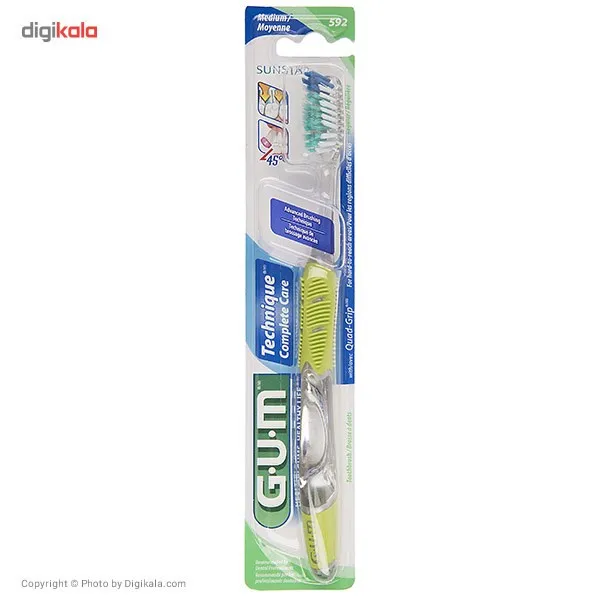 مسواک جی یو ام مدل Complete Care با برس متوسط - تصویر 3