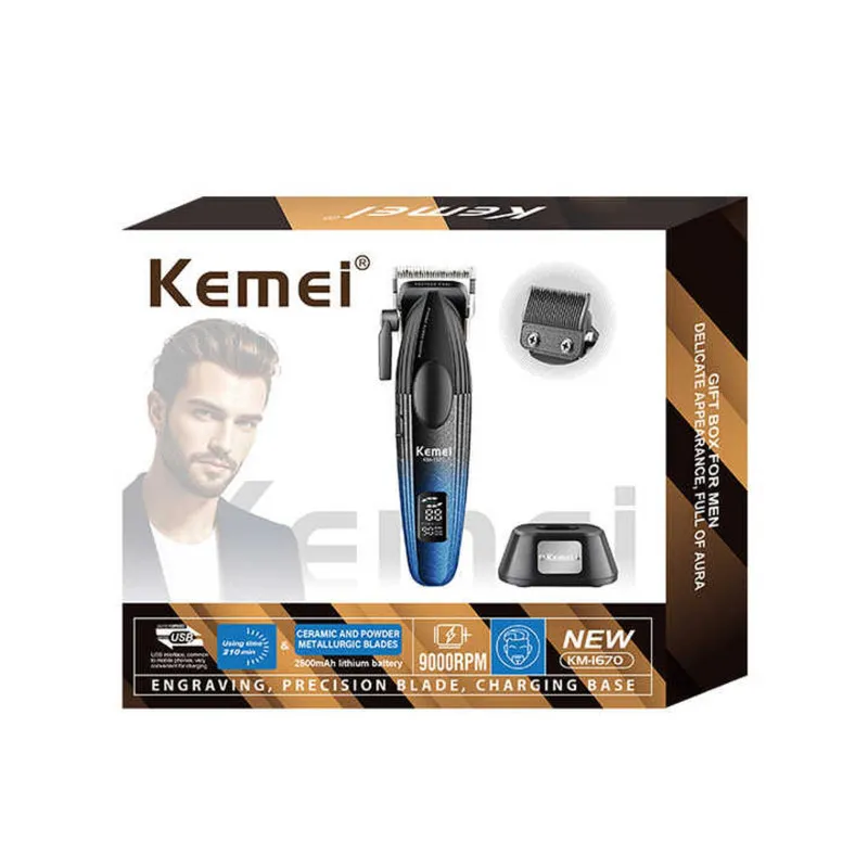ماشین اصلاح موی سر و صورت کیمی مدل KM-1670 - تصویر 2