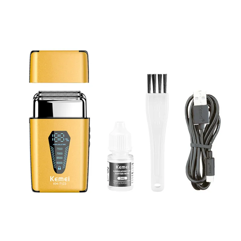 ماشین اصلاح موی صورت کیمی مدل km-T123 - تصویر 4