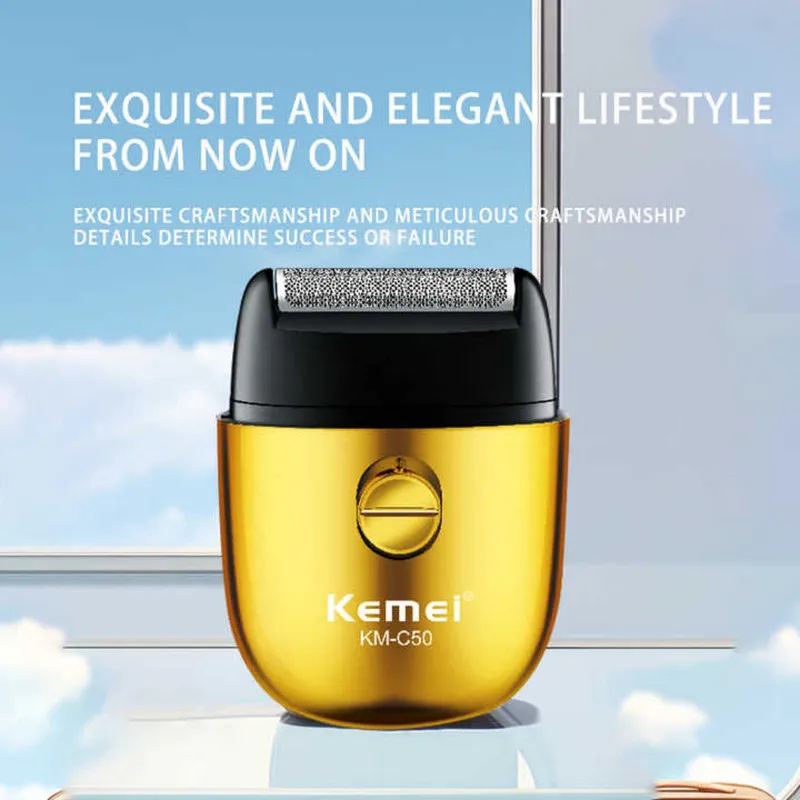 ماشین اصلاح موی صورت کیمی مدل KM-c50 - تصویر 2