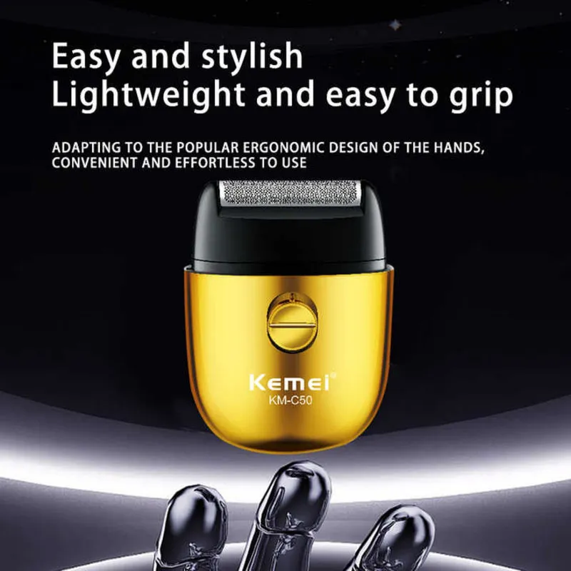 ماشین اصلاح موی صورت کیمی مدل KM-c50 - تصویر 3