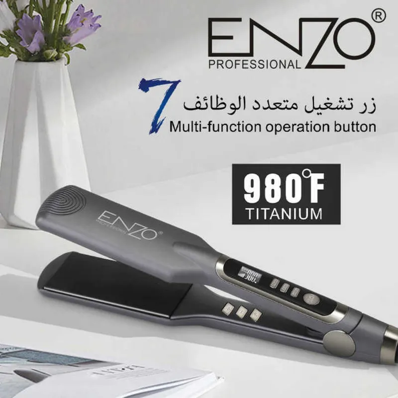 اتو و حالت دهنده ی مو انزو پروفیشینال مدل EN-5118 - تصویر 2