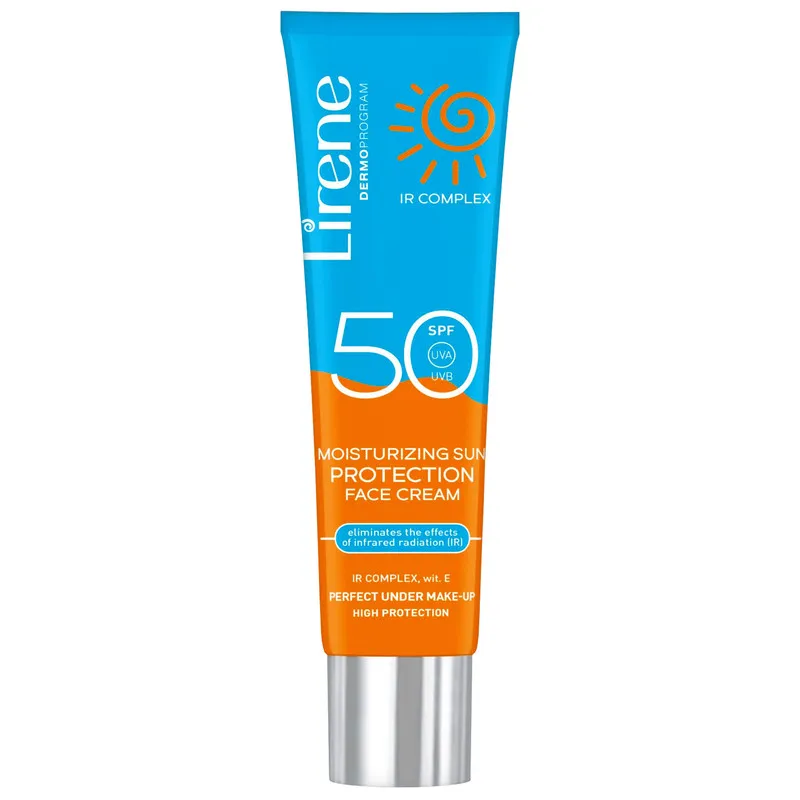 کرم ضد آفتاب بدون رنگ لایرن SPF 50 مدل Protect Complex محافظ IR ، HEV ، UVB ، UVA و PA++++ ضد حساسیت، ضد چروک و ضد پیری، مناسب انواع پوست‌ حجم 40 میلی‌لیتر - تصویر 4