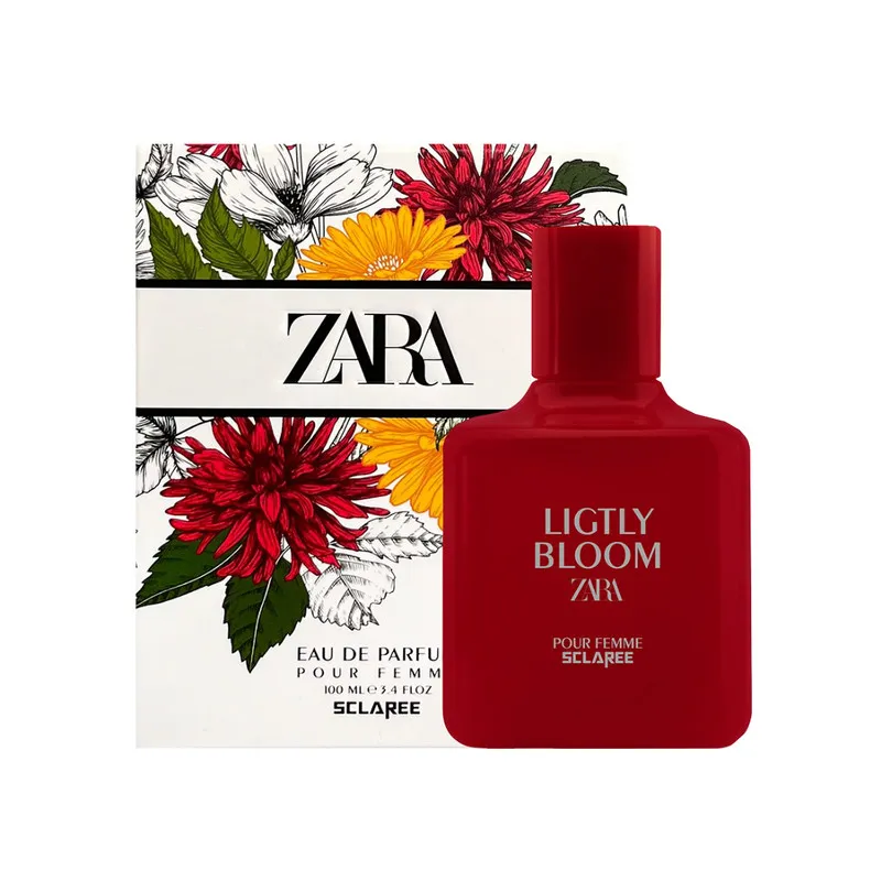 ادوپرفیوم زنانه اسکلاره مدل Lightly Bloom zara با رایحه خنک حجم 100 میلیلیتر - تصویر 3