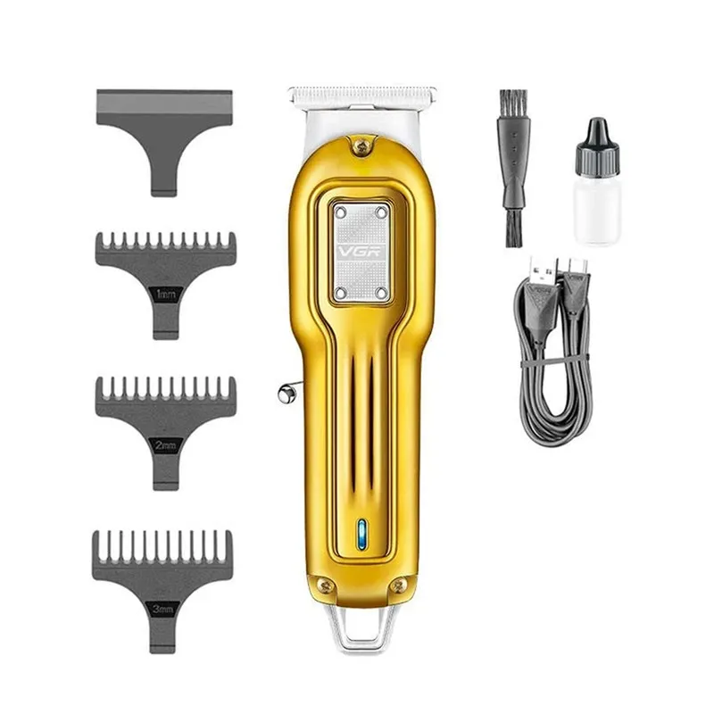 ماشین اصلاح موی سر و صورت شارژی وی جی آر مدل (V-919(prtl - تصویر 6