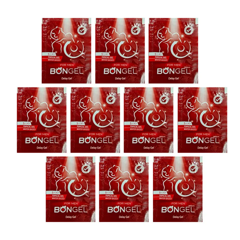 ساشه ژل تاخیری بنژل مدل lidocaine بسته 10 عددی - تصویر 2