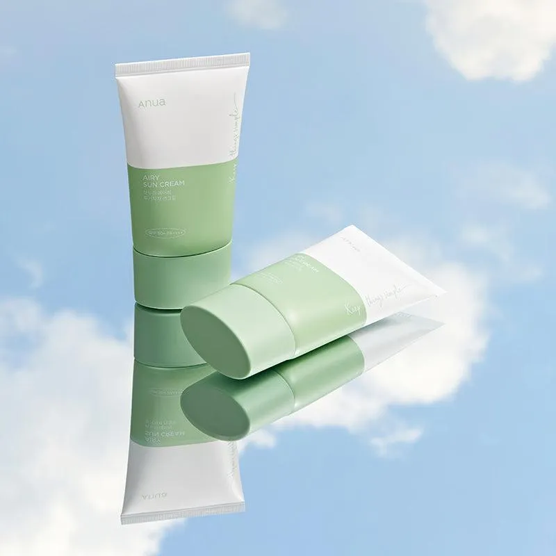 کرم ضد آفتاب بی رنگ آنوا SPF 50 مدل Airy محافظ UVA ،UVB و 50 PA+++، ضد حساسیت، مناسب انواع پوست معمولی و حساس حجم 50 میلیلیتر - تصویر 4