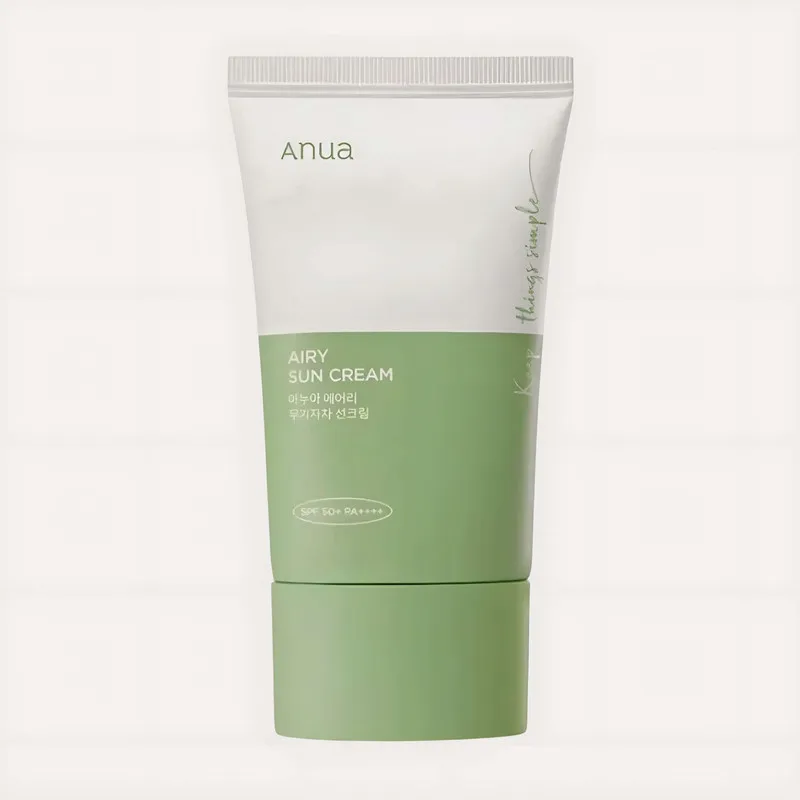 کرم ضد آفتاب بی رنگ آنوا SPF 50 مدل Airy محافظ UVA ،UVB و 50 PA+++، ضد حساسیت، مناسب انواع پوست معمولی و حساس حجم 50 میلیلیتر - تصویر 5