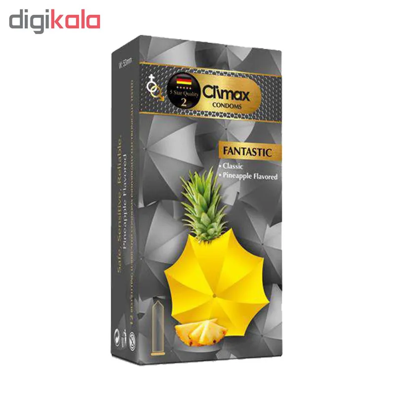 کاندوم کلایمکس مدل Fantastic بسته 12عددی به همراه کاندوم مدل Gift - تصویر 2
