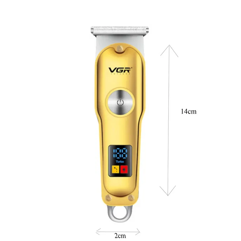 ماشین اصلاح موی سر و صورت شارژی وی جی ار مدل v-290- stars - تصویر 2