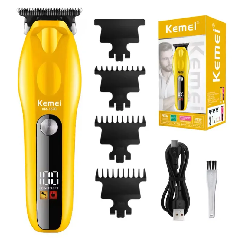 ماشین اصلاح موی سر و صورت شارژی کیمی مدل KM-1678 - تصویر 3
