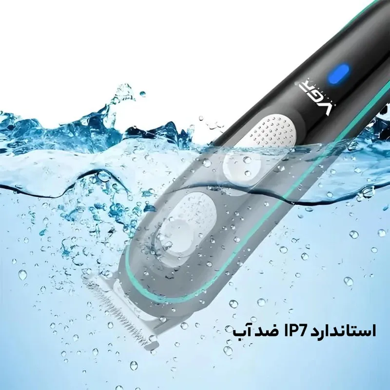 ماشین اصلاح موی سر و صورت وی جی آر مدل V_055_starsgp - تصویر 5