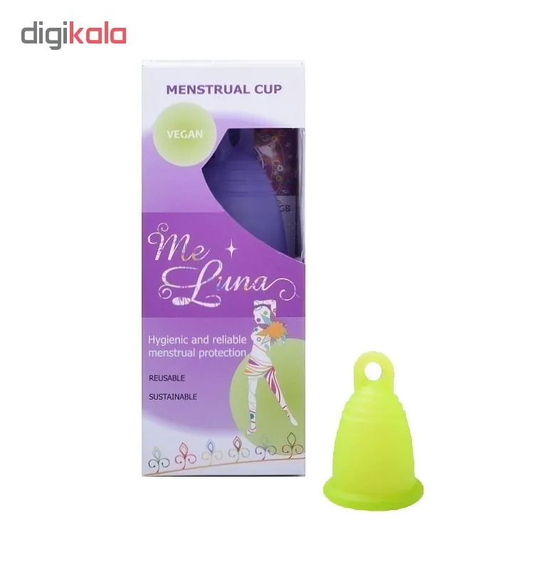 کاپ قاعدگی ملونا مدل کلاسیک حلقه سایز متوسط - تصویر 6