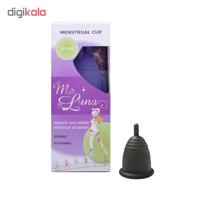 کاپ قاعدگی ملونا مدل ساقه ای سایز متوسط - تصویر 3