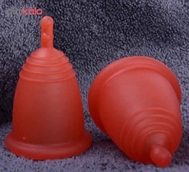 کاپ قاعدگی ملونا مدل ساقه ای سایز متوسط - تصویر 6